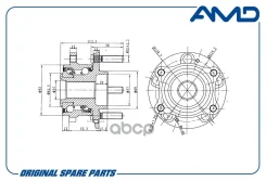 ������� 517503J000/AMD. HUB28 (T30, D139,5) (� ���� Amdhub28 AMDHUB28 ����