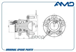 ������� ������ 1506577/AMD. HUB54 (D136, ABS) (� �� Amdhub54 AMDHUB54 ����