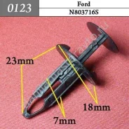 ���������� ��� Ford. 7mm/N803716S 0123 0123 ����