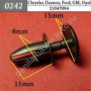 ���������� ��� Chevrolet, Chrysler, Daewoo, Ford, GM, Opel/21047094 0242 0242 ����