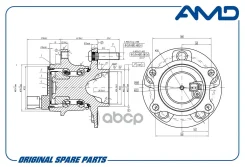 ������� ������ 1785690/AMD. HUB62 (D136, ABS) (� �� Amdhub62 AMDHUB62 ����
