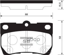 ������� ��������� �������� Sangsin Brake SP2083 SP2083 ����