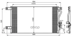 �������� ������������ Mitsubishi Pajero Sport 98- NRF ���. 35756 35756 ����