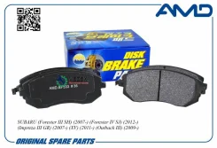 ������� ��������� ������� Subaru (Forester III SH) (2007-) (Forester IV SJ) (2012-) (Impreza III GR) (2007-) (XV) (2011-) (Outback III) (2009-) AMD Am...