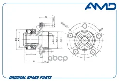 ������� �������� FORD (Focus II/C-Max) (2003-2007) AMD AMD. HUB53 AMDHUB53 ����