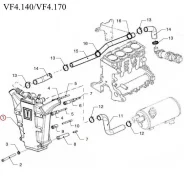 ���������� � ����� Vetus VFP01317 ��� ���������� VF4.�140/VF4.�170/VF5.�220/VF5.�250 ����