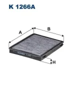 Filtr kabiny z weglem k1266a Filtron K1266A ����