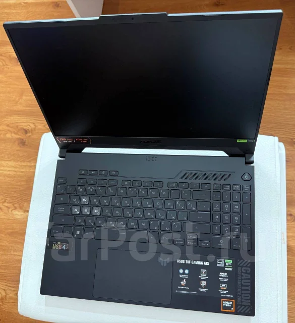 Asus TUF Gaming A15. 15.6", 3,8����, ��� 16 ��, ���� 512���, WiFi: 1, Bluetooth: 1 ����