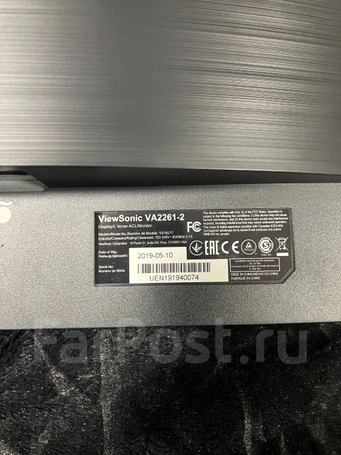 ViewSonic. 21.5", ���������� �� (LCD, LED, QLED) ����