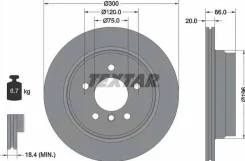 ���� ��������� ������ (BMW) (E90, E84) Textar 92154903 ������ 34216864901 92154903 ����