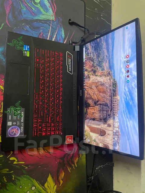MSI Katana 17. 17.3", ��� 16 ��, ���� 512���, WiFi: 1, Bluetooth: 1, ����������� �� 3��. ����