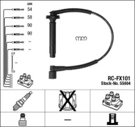 Spark Plug Wire Set 55004 NGK 55004 ����
