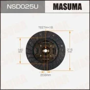 ���� ��������� Masuma 215*140*18*20.6 (1/10) NSD025U NSD025U ����