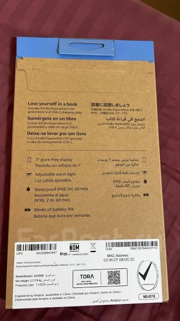 Amazon Kindle Paperwhite ����