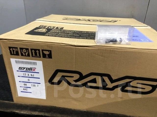 RAYS Gram Lights 57DR-X. 8.0x17", 6x139.7, ET0. ��� ����� �� ������������ ����