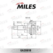 ���� �������� Toyota Camry/Carina/Corolla/RAV4 1.6-2.0 83-00 (� ABS) GA20618 ����� ����� GA20618 ����