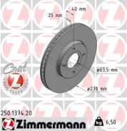 ���� ���� FRD Ecosport 1.0 Ecoboost/1.5TDCI/1.6/2.0 12- ��� ���� Zimmermann 250137420 - 250137420 ����