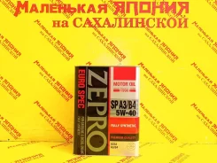 Idemitsu Zepro Euro Spec. 5W-40, �������������, 4��. ����