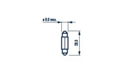 ��������� 12V 3W SV7 17094 17094 ����