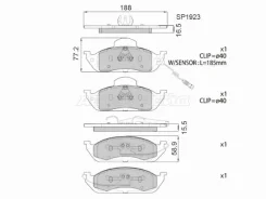������� ��������� HI-Q/Sangsin Brake SP1923, �������� SP1923 ����