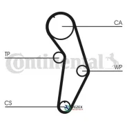 �������� ��� � ������ AUDI/VW 1.6 1995 = (����� 1��+������ 138x23+�����) Contitech^CT908WP1 Continental CT908WP1 CT908WP1 ����