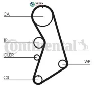 �������� ����� ��� VAG 96- 1.8 Continental CT909WP2 CT909WP2 ����