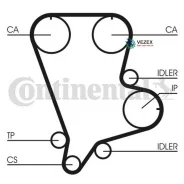 ������ ��� Kia Carnival 2.9TD Z=151*30 98 Continental CT993 CT993 ����