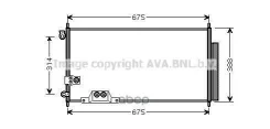 �������� ������������ Honda Accord VII 2.2 CTDi 11/03-05/08 Ava ���. HDA5239D HDA5239D ����