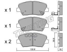 ������. ������. ������� Hyundai ix30 2011-, Kia Ceed 2012- Front Trusting ���. 10500 �-�, �������� 10500 ����
