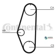 ������ ��� VW 1.3 Z=128*19 90 Continental CT629 CT629 ����