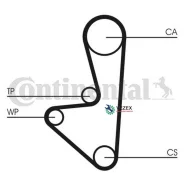 ������ ��� Citroen. Peugeot 1.4 Z=108*15 86 Continental CT607 CT607 ����