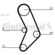 ������ ��� 129x150H Fiat Doblo/Palio/Punto/Siena/Uno, Lancia Y 1.2 95 Continental CT999 CT999 ����