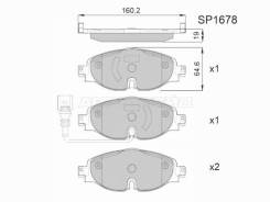������� ��������� HI-Q/Sangsin Brake SP1678, �������� SP1678 ����