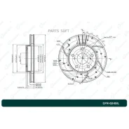 ���� ��������� ��������������� ������������� G-brake GFR-02451L ����� GFR02451L ����