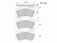 ������� ��������� SP1381, �������� SP1381 ����