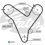 ������ ���! 192x300H Ford Probe 2.5 V6 93, Mazda 323 2.0 V6 94/626 2.5 V6 93 Gates 5379XS 5379XS ����
