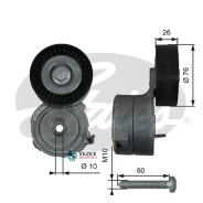 ����� ���������� ����� AUDI A4, A6, Q5 2.4-3.2 04- Gates T38423 T38423 ����