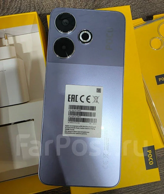 Xiaomi Poco M6. �/�, 256 ��, ���������, 3G, 4G LTE, Dual-SIM, NFC ����