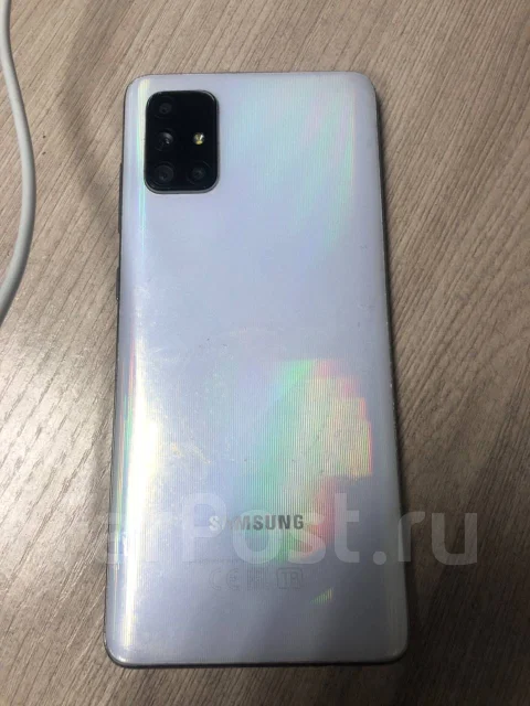 Samsung Galaxy A71. �/�, 128 ��, �����, 4G LTE, Dual-SIM ����