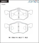 ��������� ������� �������� Advics SN931 (EC25-33-23ZD / EC253323ZD ) ����