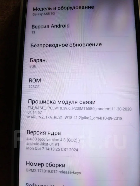 Samsung Galaxy A55 5G. �����, 128 �� ����