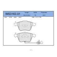 ������� ��������� �������� | ����� | AUDI A4 1.0-3.0TD 04-07/ A6 2.0-3.2 04/ A8 3.7-4.2 02-10 Jeenice WS316301 WS316301 ����