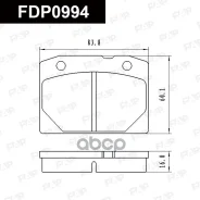 ������� ��������� ��� �/� Lada 2101-07 ����� �����. ����� Ceramic FAP FAP ���. FDP0994 FDP0994 ����