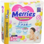 ���������� -������� "Merries" 6-11 �� (62��) / 3 ����