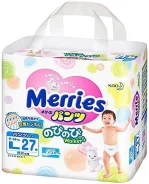 ���������� -������� "Merries" 9-14 �� (27 ��) / 6 ����
