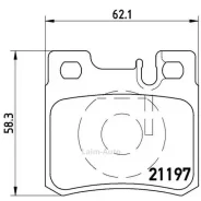 ������� ��������� (�����) Mercedes-Benz C-Class 93-01 / E-Class 84-03, ������ P50009 ����