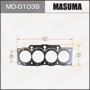 ��������� ������� ����� Masuma, 5S-FE (������-���������) ������� 1,60 �� MD-01039 MD01039 ����
