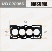 ��������� ������� ����� Masuma, QR20DE, QR25DE, ����������� (������-���������) ������� 0,60 �� (1/10) MD-02036S MD02036S ����