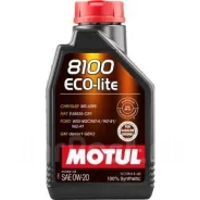 Motul 8100 Eco-Lite. 0w20, �������������, 1��. ����