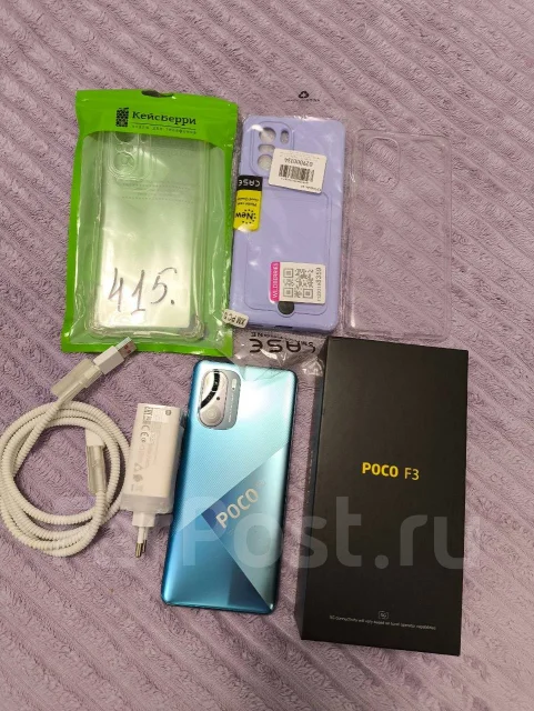 Xiaomi Poco F3. �/�, 128 ��, �����, 3G, 4G LTE, 5G, Dual-SIM, NFC ����